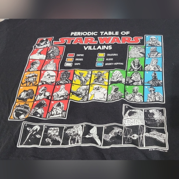 Star Wars Villians T-Shirt - Picture 2 of 4